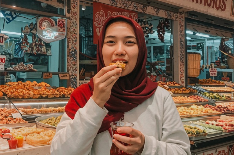 Surga bagi pecinta kuliner dengan hidangan khas seperti baklava, dan Turkish tea